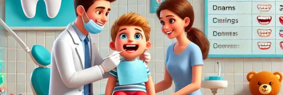 how much does a pediatric dental exam cost